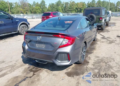 2018 Honda Civic Si z USA, uszkodzony, nr VIN 2HGFC1E50JH701521